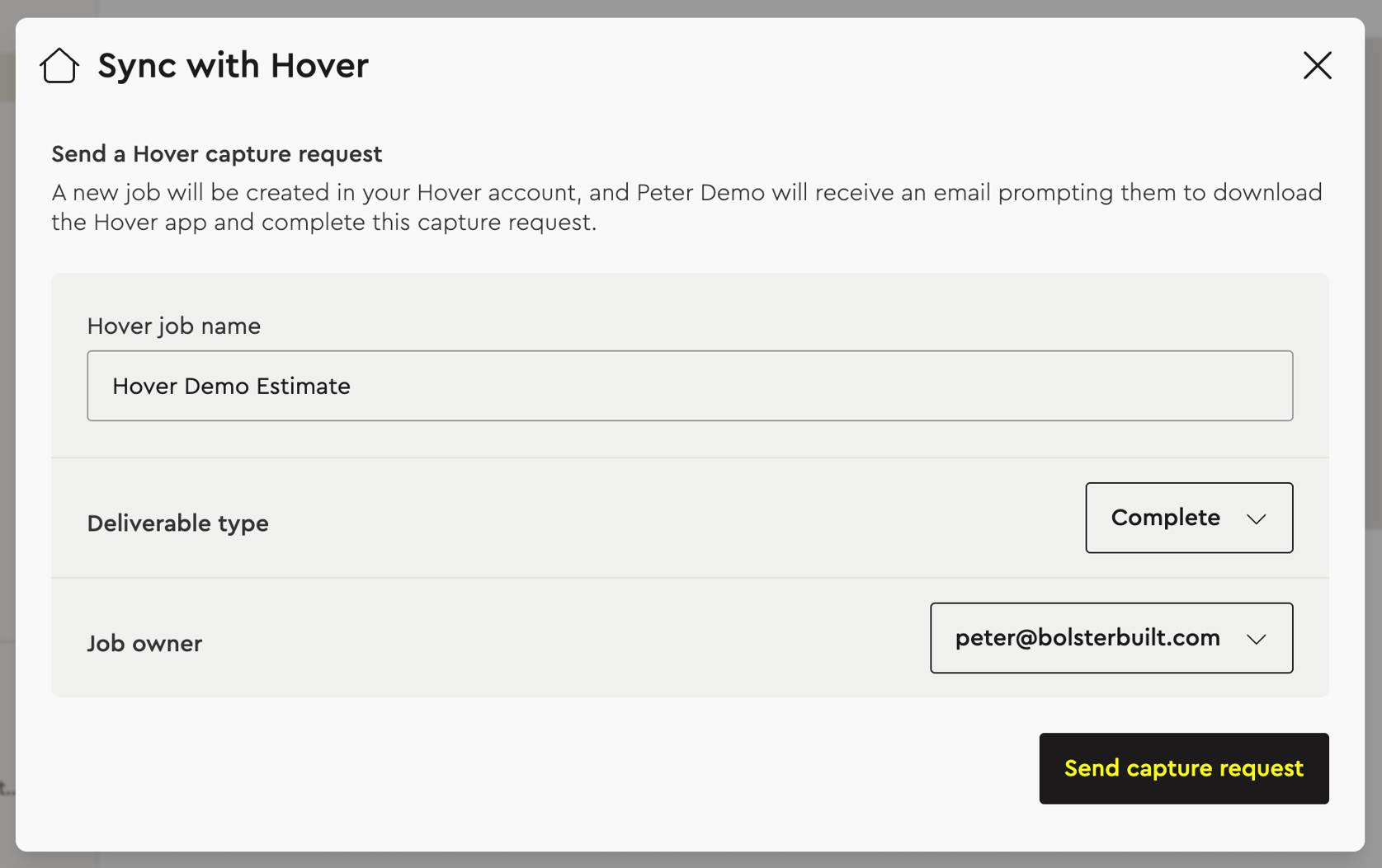 Using the Hover Integration